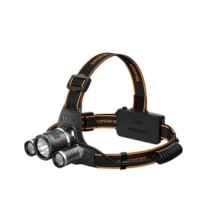 Headlamp For Mining Usb Rechargeable With Threre Hl33 Lights Long Runtime XPE Head Lamps Outdoor Led Headlamp