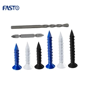 1/4 Hex Washer Head Tapcon Screw Concrete Anchors - Concrete Screw, High-Quality & Durable