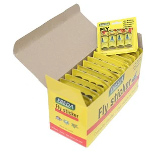 Hot Selling Disposable Paper Pest Control Fly Catcher Ribbon Trap