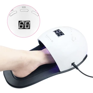 48W LED UV Nail Dryer Polish Electric Plastic Foot Nail Lamp for Salon or Home Curing Fast Dry Lampara