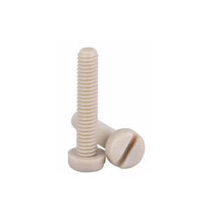 High Quality PEEK Screws & Resin Fasteners, High Temp Resistant Insulation, Non-Standard Customization Available
