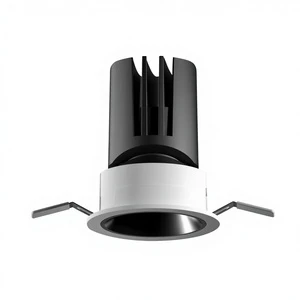 High Quality Aluminum Indoor Modern Warm White LED Downlight Deep Recessed Anti-Glare IP54 10W COB