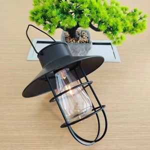 Solar Energy Retro Explosion-Proof Lantern Outdoor Garden Dark Auto Bright Hanging Atmosphere Lamp CE Certified IP44 Rated