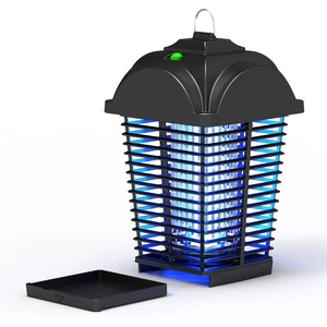 Bug Zapper Outdoor18W Mosquito Zapper Waterproof Electric Insect/Fly Trap Zapper Killer for Home Backyard Garden Patio-Black