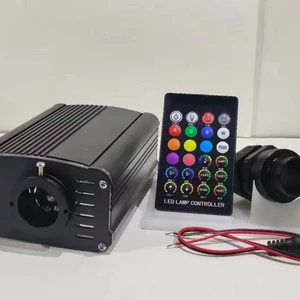 20W RGBW Twinkle LED Fiber Optic Light Engine with Shooting Star Meteor Effect Remote APP Control