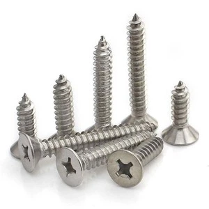 Din Self-Tapping Screws Metal Stainless Steel Titanium Brass Available Metric M3 M4 M5 M6 M8 10mm