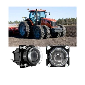 ECE R112 R10 Round 90mm 3.5 Inch Led Headlight For Agco V63595600 RHT High Low Beam 45W Led Headlamp