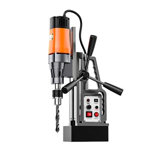 CNC Magnetic Core Drill Machine 16/18/25/35 Annular Cutter Electric Bench Drilling Rig with 90mm Max Drilling Capacity