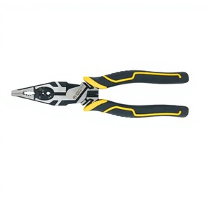 8 Inch 200mm Needle Nose Pliers Industrial Grade High-Leverage Eccentric Pivot Design Multi-Functional Wire Stripper And Crimper