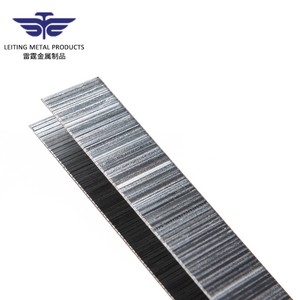 High Quality Building Construction Decorative Code Nails Smooth Shank Electro Galvanized Iron Staples White Industrial Grade