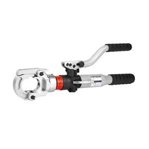 HCT-6022 Manual Hydraulic Crimping Tool 6t 700bar 300mm² 350° Flip Head Crimping Tool For Cu50-300mm²