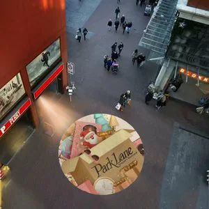 LED IP65 Advertising Projection Light High CRI 95 Shop Logo Door Sign Entrance Ground Pattern Text Outdoor Christmas Wall