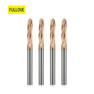 Customized HRC65 Twist Drill Bit 3 Flute Coated Tungsten Carbide Drill Bits For Right Hand Stainless Steel Deep Hole Drilling