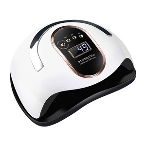 Fast Drying 168W Professional High Power Nail Curing Lamp For UV Phototherapy Glue Lengthening Gel Handheld Arc Design