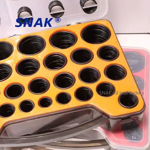 SNAK Customized 30 Sizes 347 PCS O Ring Kit O-ring Seal Box Nbr Oring Searies Box Repair Seal O Ring Kit Set
