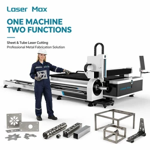 1530 Sheet And Tube Fiber Laser Cutting Machine 3000W CNC Metal Plate And Pipe Laser Cutter For Steel Fabrication