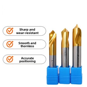 M35 Cobalt Countersink Drill Bit 90 Degree Heavy Duty HSS-Co Industrial CNC Milling Tool for Stainless Steel & Hard Metal