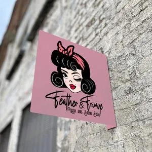 Custom Metal Blade Sign Personalized Outdoor Hanging Advertising Business Signage For Shops Cafs & Offices Wall Mount