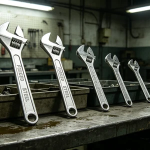 ADJUSTABLE WRENCH Heavy Duty Around 125 Grams with OEM Customizable Automotive Repair