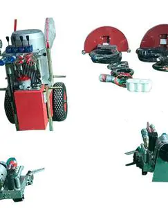 Hydraulic Chain Saw Machine for Thick Concrete Wall and Pile Cutting Operation