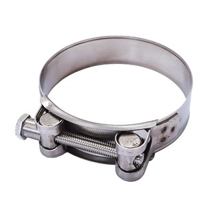 Top Quality Low Price Single Bolt Hose Clamps with W1 W2 W3 W4