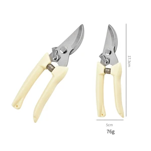 Stainless Steel Blades Trimmers Handheld Scissors Heavy Duty Garden Bypass Pruning Grafting Shears Hand Pruner Tree Secateurs