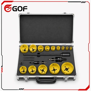 M42 Bimetallic Alloy Core Drill Bit Set for Well Drilling Aluminum Steel Tubes Multifunctional Drilling Tools for Drilling Holes