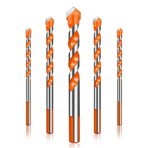 DLCC 3mm 12mm Triangle Shape Multi Purpose Masonry Drill Bit for Glass Ceramic Tile Concrete Brick