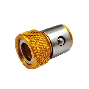 Multi Purpose 6.35mm Steel Magnetic Ring Strong Magnetizer for Screwdriver Head and Electric Drill Bit Screw Fixing Tool