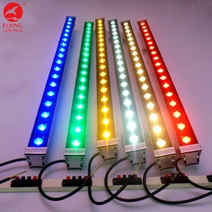 Architectural Landscape Lighting Rgb Outdoor Waterproof Shopping Mall Decoration Led Strip Light RGB Led Wall Washer Lights