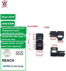 Wholesale Webbing Clips Plastic Cord End Locking Fasteners Factory Price POM Plastic Insert Latch Quick Side Release Buckle