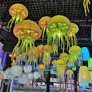 LED Fiber Optic Ceiling Light Outdoor Garden Lawn Lights Solar Powered Waterproof Landscape Decoration IP65 Custom