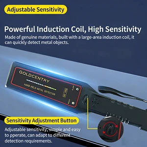 Handheld scanner, full body handheld safety metal detector, portable screening