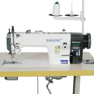 0303DFH Direct Drive Flat-bed Automatic Walking Foot Lockstitch Industrial Sewing Machine With Double Transport