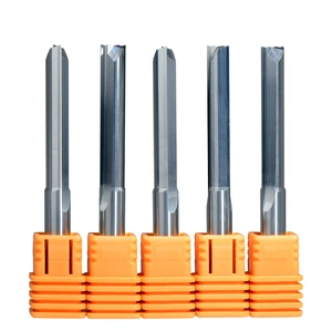Lanke All Sizes Woodworking Endmills With Long Tool Cnc Milling Cutter Tungsten Carbide Two Flutes Straight Bits