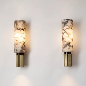 Factory Wholesale Alabaster Light Wall Hotel Design Lights For Modern Home Office Hotels Villas Bedrooms Corridors-ETL Certified