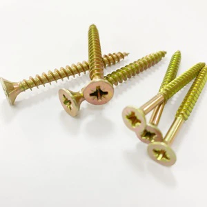 Zinc Plated Steel Wood Screws 5/32