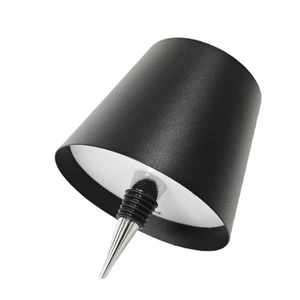 Modern Wireless LED Night Lamp 3-Color Touch Control Stepless Dimming for Bedroom Bar Wine Bottles & Desk Table Lamp
