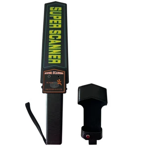 MD-3003B1 Plastic Security Wand Handy Scanner Full Body Hand Held Security Metal Detector IP54