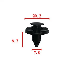 Plastic Rivets Plastic Push Type Rivet Retainer Clips POM Auto Clips Plastic Fasteners 10188