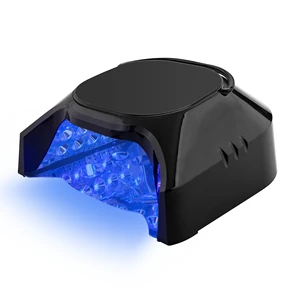 2025 Wired UV LED Black Lamp Without Battery High Power 86W Nail Lamp Nail Supplies Salon Nail Gel Polish Dryer