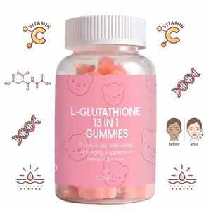 Aeglewell OEM Private Label L-glutathione Collagen Gummies 13 in 1 Beauty Products Skin Whitening Brightening Gummies