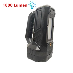 20W 1800 Lumens LED Marine Search Light 12V Hunting Spotlight Tripod 5W Flood Work Light 2W Red Warning Lamp for Rescue Ship