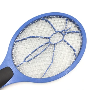 Plastic Rechargeable Solid Electric Bug Zapper Fly Racket Flies Killer Trap Mosquito Swatter Bat Zapper Mosquito Killer