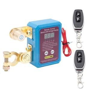 12V Remote Battery Disconnect Switch 240A, Magnetic Latching Relay Isolator with Power Saving