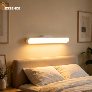Magnetic LED Cabinet Light USB Rechargeable Dimmable Closet Light Motion Sensor Under Cabinet Lighting 3 Color Temperature