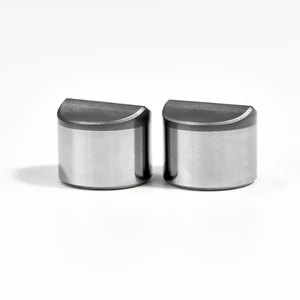 Polycrystalline Diamond Compact Inserts for Lathe Tools / High Wear Resistance PCD Blank / OEM Customizable