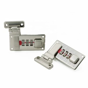 9909A Combination Box Lock 3 Digit Metal Latch for Tool Box and Iron Case Hardware Accessories