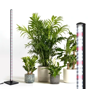 Vertical Grow Light Wide Illumination Area 40W Floor Standing Grow Lights for Indoor Plants Full Spectrum