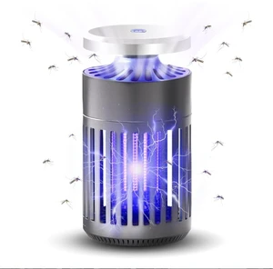 Indoor Bug Zapper 2-in-1 Electric Grid and Suction Trap for Mosquitos Gnats Moths Fruit Flies